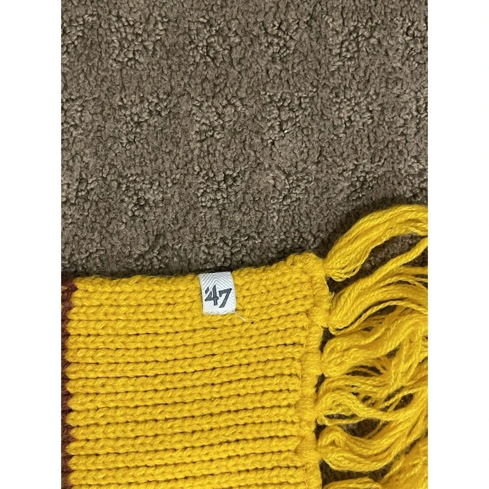University of Minnesota Gophers Knit Scarf –Maroon & Gold Unisex – 6.5 Feet Long